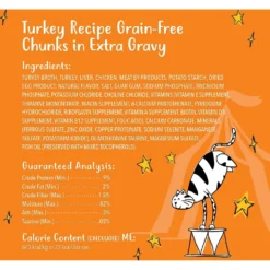 Tiny Tiger Chunks In EXTRA Gravy Chicken Recipe Grain-Free Canned Cat Food & Tiny Tiger Chunks In EXTRA Gravy Turkey Recipe Grain-Free Canned Cat Food -Furry Feast 298564 PT5. AC SS1800 V1621304558