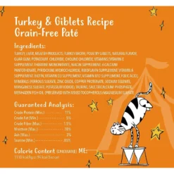 Tiny Tiger Pate Chicken Recipe Grain-Free Canned Cat Food & Tiny Tiger Pate Turkey & Giblets Recipe Grain-Free Canned Cat Food -Furry Feast 298590 PT5. AC SS1800 V1621303354