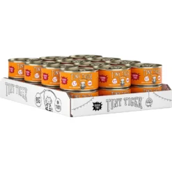 Tiny Tiger Pate Turkey & Giblets Recipe Grain-Free Canned Cat Food & Fancy Feast Classic Turkey & Giblets Feast Canned Cat Food -Furry Feast 298594 PT6. AC SS1800 V1693947966