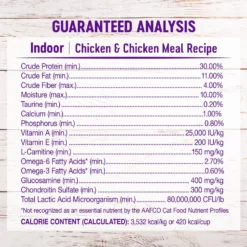 Wellness Complete Health Chicken Indoor Dry Cat Food -Furry Feast 299534 PT7. AC SS1800 V1636516688
