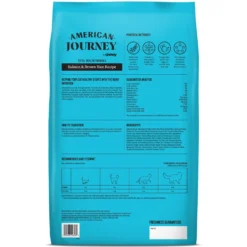 American Journey Sensitive Stomach Total Health Formula Salmon & Brown Rice Recipe Dry Cat Food, 15lb Bag -Furry Feast 299544 PT2. AC SS1800 V1663687893
