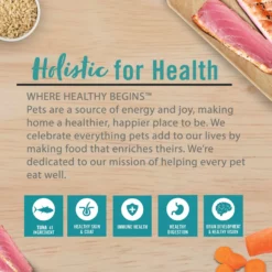 Chicken Soup For The Soul Indoor Tuna & Brown Rice Recipe Dry Cat Food -Furry Feast 305239 PT3. AC SS1800 V1694721810