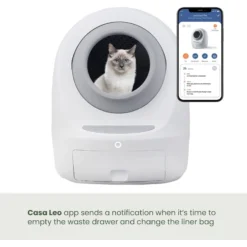 Casa Leo Leo's Loo Drawstring Waste Drawer Liners For Automatic Self-Cleaning Litter Boxes -Furry Feast 306527 PT7. AC SS1800 V1703871567