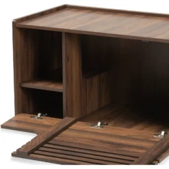 Baxton Studio Amara Cat Litter Box Cover House -Furry Feast 307845 PT4. AC SS1800 V1624310598