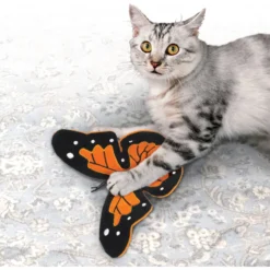 KONG Crackles Flutterz Plush Cat Toy With Catnip -Furry Feast 308801 PT2. AC SS1800 V1633034114