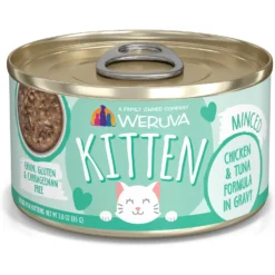 Weruva Chicken & Tuna Formula In Gravy Wet Cat Food 10 Weruva Chicken & Tuna Formula In Gravy Wet Cat Food -Furry Feast 315743 PT1. AC SS1800 V1639609908