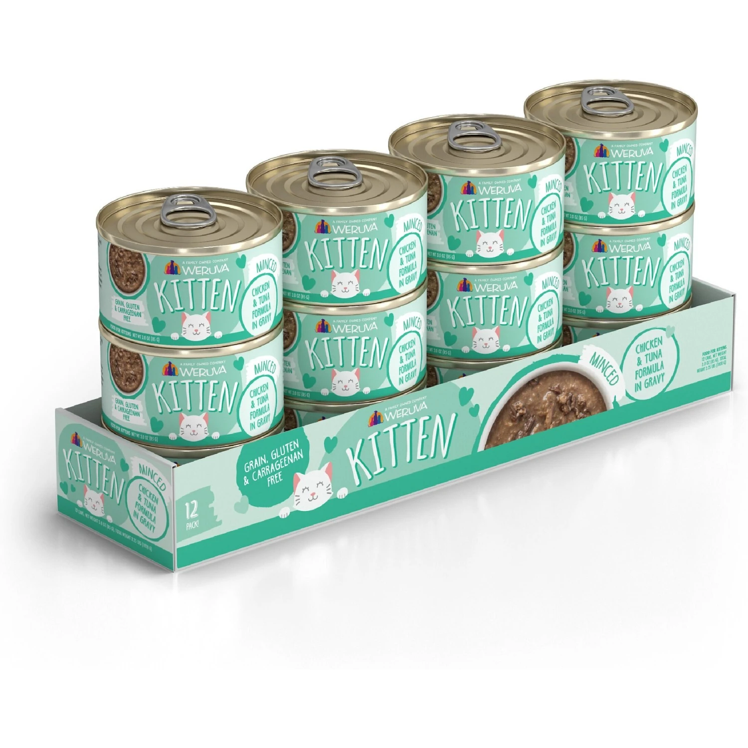 Weruva Chicken & Tuna Formula In Gravy Wet Cat Food 3 Weruva Chicken & Tuna Formula In Gravy Wet Cat Food - Image 3