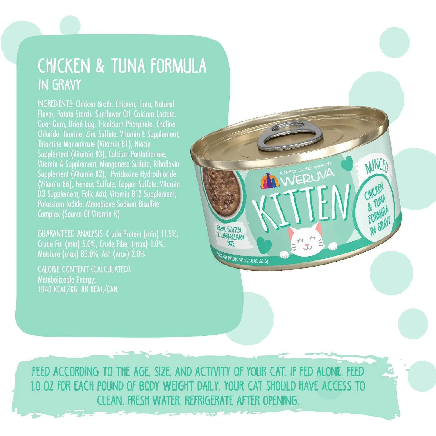 Weruva Chicken & Tuna Formula In Gravy Wet Cat Food 8 Weruva Chicken & Tuna Formula In Gravy Wet Cat Food - Image 8