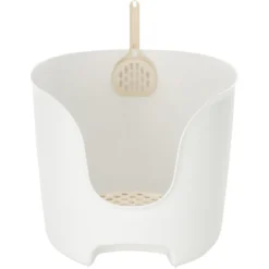 Richell PAW TRAX High Wall Cat Litter Box