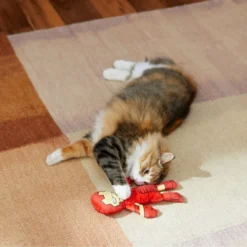 Marvel 's The Hulk Plush Kicker Cat Toy With Catnip & Marvel 's Ironman Plush Kicker Cat Toy With Catnip -Furry Feast 319542 PT6. AC SS1800 V1630627270