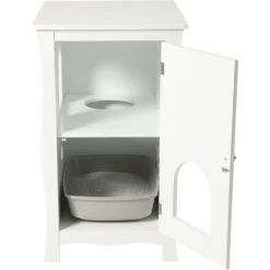 Frisco Two Story Cat Litter Box Cover -Furry Feast 322623 PT3. AC SS1800 V1653422233