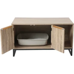 Frisco Walkway Entrance Two Door Bench Cat Litter Box Cover -Furry Feast 322631 PT3. AC SS1800 V1653421653