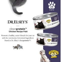 Dr. Elsey's Cleanprotein Chicken Recipe Wet Cat Food -Furry Feast 325180 PT2. AC SS1800 V1700888342