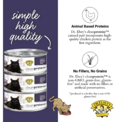 Dr. Elsey's Cleanprotein Chicken Recipe Wet Cat Food -Furry Feast 325180 PT5. AC SS1800 V1701366109