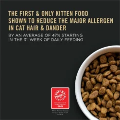 Purina Pro Plan LiveClear Kitten Chicken & Rice Formula Dry Cat Food -Furry Feast 328613 PT2. AC SS1800 V1631064672