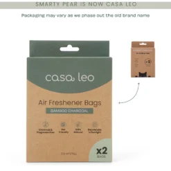 Casa Leo Charcoal Cat Litter Box Replacment Bags, 2 Count -Furry Feast 329395 PT2. AC SS1800 V1703871620