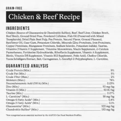 American Journey Senior Pate Chicken & Beef Recipe Canned Cat Food, 3-oz Can, Case Of 24 -Furry Feast 330849 PT8. AC SS1800 V1691614424