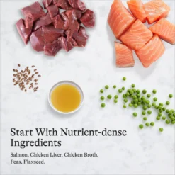 American Journey Senior Pate Salmon Recipe Canned Cat Food, 3-oz Can, Case Of 24 -Furry Feast 330853 PT6. AC SS1800 V1691614424