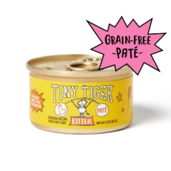 Tiny Tiger, Kitten Classic, Chicken Pate Recipe, Canned Cat Food