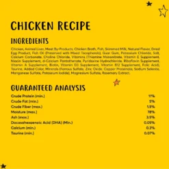 Tiny Tiger, Kitten Classic, Chicken Pate Recipe, Canned Cat Food -Furry Feast 330992 PT4. AC SS1800 V1687283976