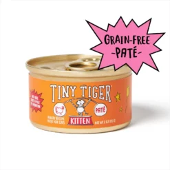 Tiny Tiger, Kitten Classic, Turkey Pate Recipe, Canned Cat Food