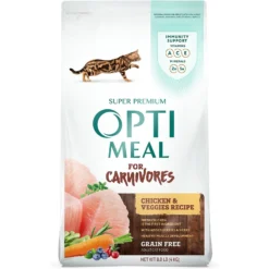 Optimeal Grain-Free Chicken & Veggies Recipe Dry Cat Food