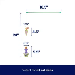 Frisco Halloween Potion Teaser Wand Cat Toy With Catnip -Furry Feast 344076 PT1. AC SS1800 V1689872854