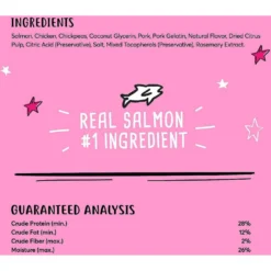 Tiny Tiger, Meaty Tenders Cat Treats, Salmon Recipe & Tiny Tiger, Natural Indoor Recipe Chicken Flavor Dry Cat Food -Furry Feast 347710 PT4. AC SS1800 V1639523494