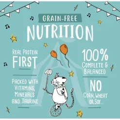 Tiny Tiger, Natural Indoor Recipe Chicken Flavor Dry Cat Food & Tiny Tiger Pate Chicken Recipe Grain-Free Canned Cat Food -Furry Feast 347716 PT8. AC SS1800 V1639536692