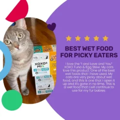 I And Love And You XOXO Tuna & Egg Stew Grain-Free Canned Cat Food, 3-oz Can, Case Of 24 -Furry Feast 352467 PT3. AC SS1800 V1686941702