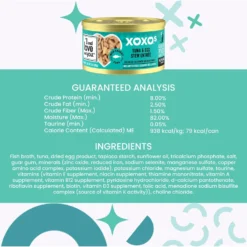 I And Love And You XOXO Tuna & Egg Stew Grain-Free Canned Cat Food, 3-oz Can, Case Of 24 -Furry Feast 352467 PT6. AC SS1800 V1686941731
