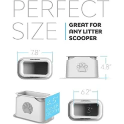 IPrimio Universal Decorative Dog Litter Scooper Holder -Furry Feast 352819 PT1. AC SS1800 V1642533408