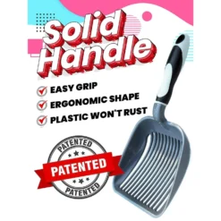 IPrimio Deep Shovel Cat Litter Scooper, X-Large -Furry Feast 352822 PT3. AC SS1800 V1642529505