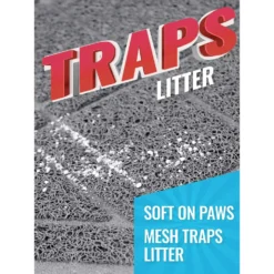 IPrimio Premium Dog & Cat Litter Mat, Jumbo -Furry Feast 352836 PT5. AC SS1800 V1642529228