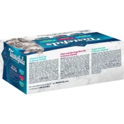 Blue Buffalo Tastefuls Tuna, Chicken, Fish & Shrimp Entrées Variety Pack Flaked Wet Cat Food & Blue Buffalo Wilderness Pate Variety Pack Duck, Chicken & Salmon Grain-Free Cat Canned Food -Furry Feast 353336 PT2. AC SS1800 V1639542992