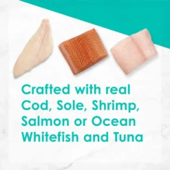 Fancy Feast Classic Seafood Feast Variety Pack Canned Cat Food & American Journey Landmark Broths Seafood Variety Pack Wet Cat Food Complement Pouches -Furry Feast 353371 PT4. AC SS1800 V1639540897