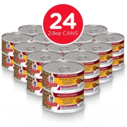 Hill's Science Diet Adult Urinary Hairball Control Dry Cat Food & Hill's Science Diet Adult Healthy Cuisine Roasted Chicken & Rice Medley Canned Cat Food -Furry Feast 353421 PT6. AC SS1800 V1639543893