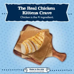 Blue Buffalo Baby Blue Healthy Growth Formula Natural Chicken & Brown Rice Recipe Kitten Dry Food -Furry Feast 354156 PT2. AC SS1800 V1641340042