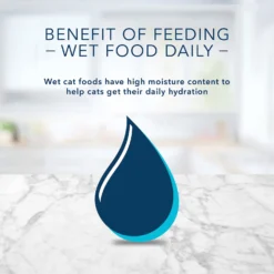 Blue Buffalo Tastefuls Spoonless Singles White Fish & Tuna Entree Pate Adult Cat Food -Furry Feast 354417 PT8. AC SS1800 V1647264728