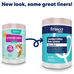 Frisco Litter Box Pan Liners -Furry Feast 361651 PT2. AC SS1800 V1659977330
