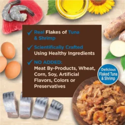 Wellness CORE Tiny Tasters Tuna & Shrimp Grain-Free Flaked Wet Cat Food, 1.75-oz Pouch, Case Of 12 -Furry Feast 363911 PT4. AC SS1800 V1695827002