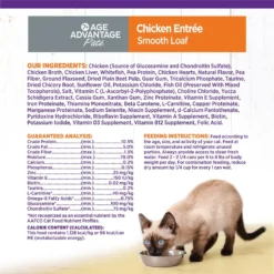 Wellness Complete Health Age Advantage Chicken Pate Wet Cat Food -Furry Feast 363921 PT8. AC SS1800 V1643253167