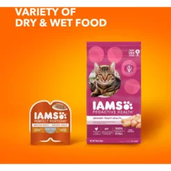 Iams ProActive Health Urinary Tract Health With Chicken Adult Dry Cat Food -Furry Feast 368836 PT8. AC SS1800 V1644909731