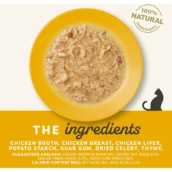 Applaws Chicken Flakes In Gravy Wet Cat Food, 2.12-oz, Case Of 18 -Furry Feast 373467 PT2. AC SS1800 V1649468225