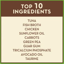 AvoDerm Natural Grain-Free Tuna & Chicken Entree With Vegetables Canned Cat Food -Furry Feast 46692 PT3. AC SS1800 V1602882678