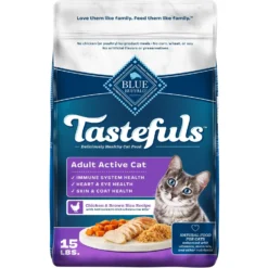 Blue Buffalo Tastefuls Active Natural Chicken Adult Dry Cat Food