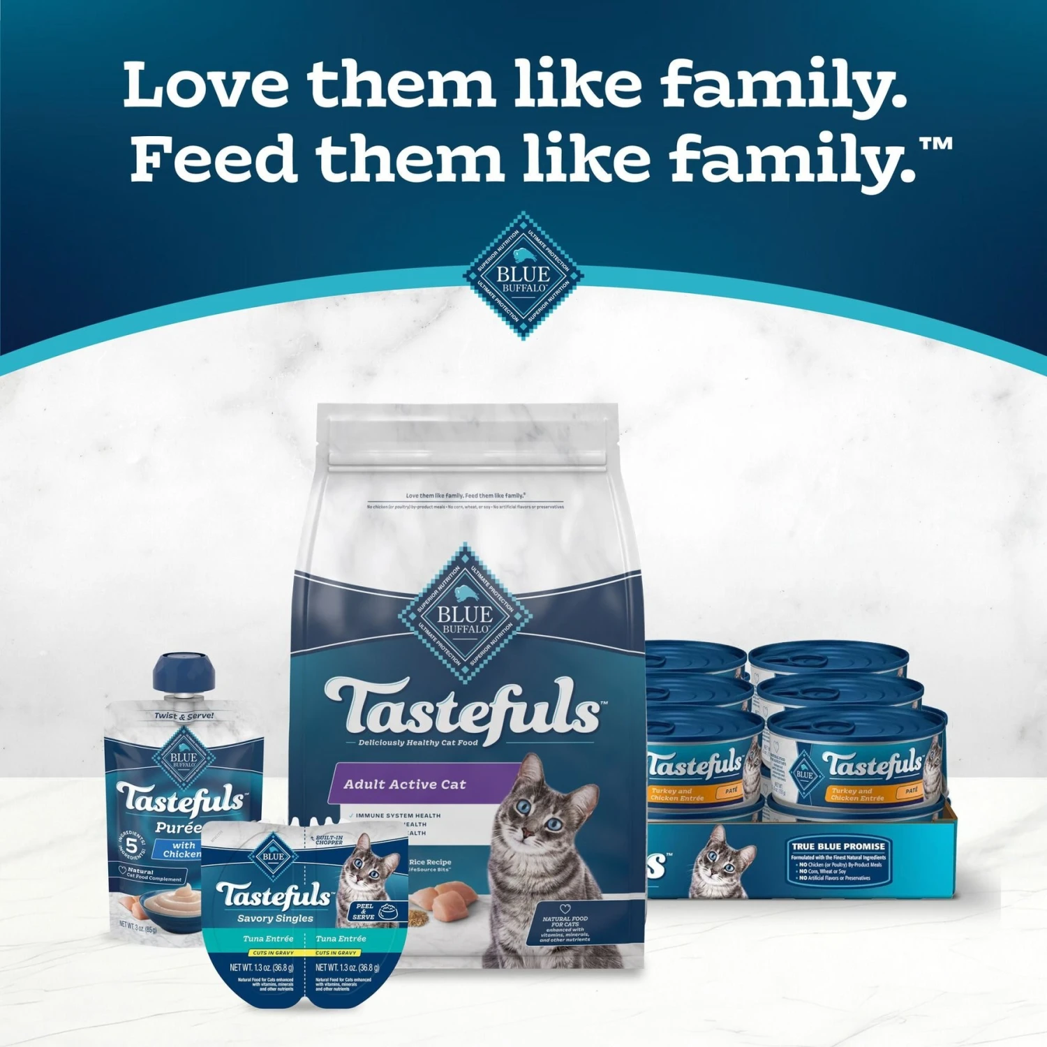 Blue Buffalo Tastefuls Active Natural Chicken Adult Dry Cat Food 9 Blue Buffalo Tastefuls Active Natural Chicken Adult Dry Cat Food - Image 9