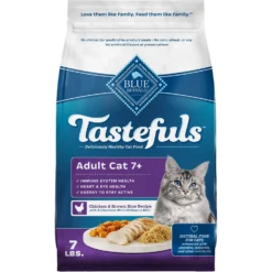 Blue Buffalo Tastefuls Natural Chicken Adult 7+ Dry Cat Food