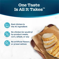 Blue Buffalo Tastefuls Natural Chicken Adult 7+ Dry Cat Food -Furry Feast 46910 PT5. AC SS1800 V1692644784