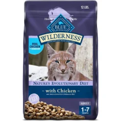 Blue Buffalo Wilderness Chicken Recipe Grain-Free Dry Cat Food